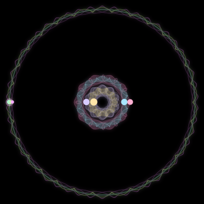 Paths of the 7 bodies of #829_7