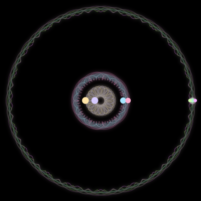 Paths of #873_7, a 7-body orbit