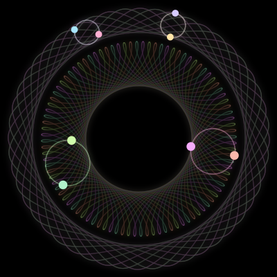 Paths of the 8 bodies of #1452_8