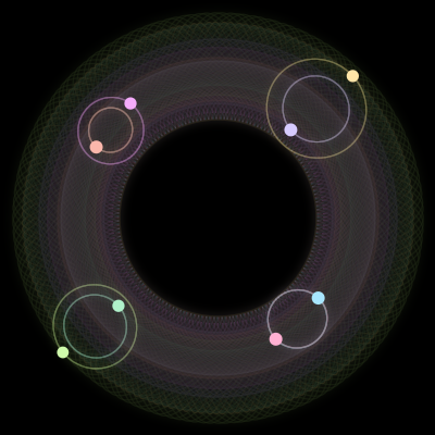Paths of the 8 bodies of #1553_8
