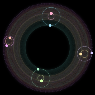 Paths of the 8 bodies of #1661_8