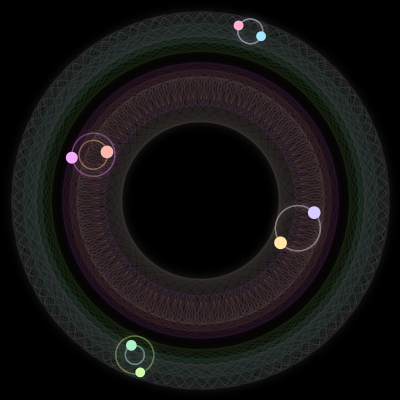 Paths of the 8 bodies of #1723_8