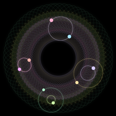 Paths of the 8 bodies of #1866_8