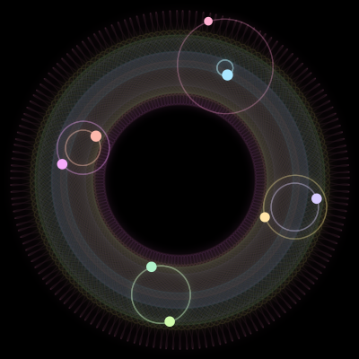 Paths of #1962_8, a 8-body orbit