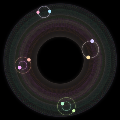 Paths of #2893_8, a 8-body orbit