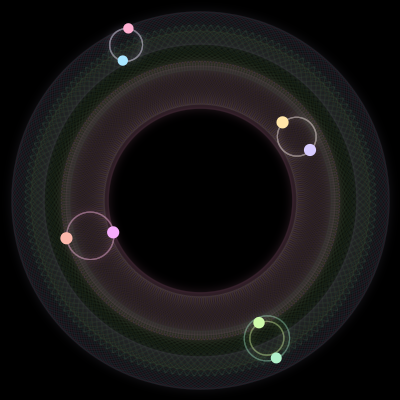 Paths of the 8 bodies of #2921_8