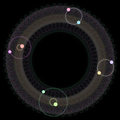 Paths of #2923_8, a 8-body orbit
