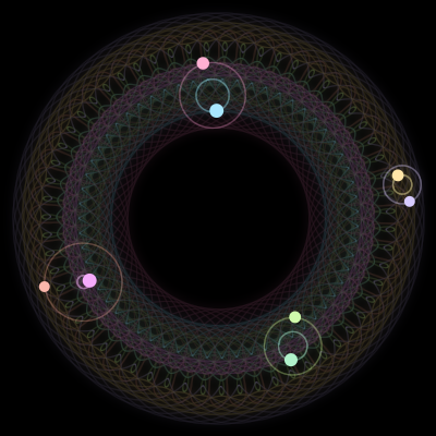 Paths of #2959_8, a 8-body orbit