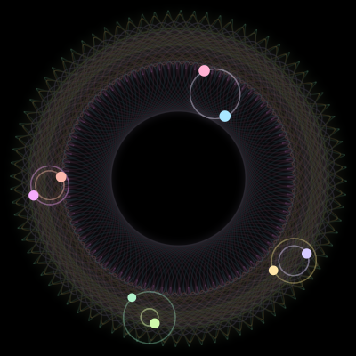 Paths of the 8 bodies of #2982_8