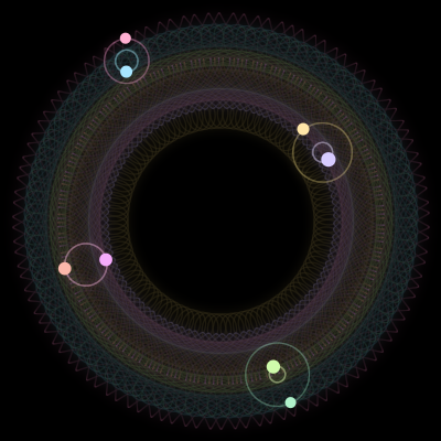 Paths of #3056_8, a 8-body orbit