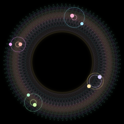 Paths of #3118_8, a 8-body orbit