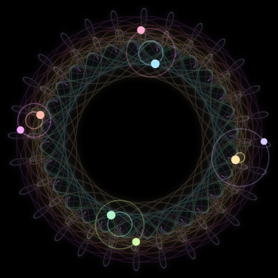 Paths of #3124_8, a 8-body orbit