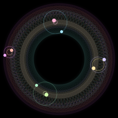 Paths of #3136_8, a 8-body orbit