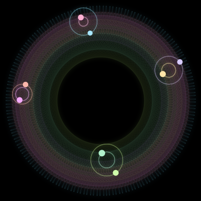Paths of #3162_8, a 8-body orbit
