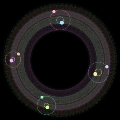 Paths of #3282_8, a 8-body orbit