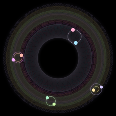 Paths of #3315_8, a 8-body orbit