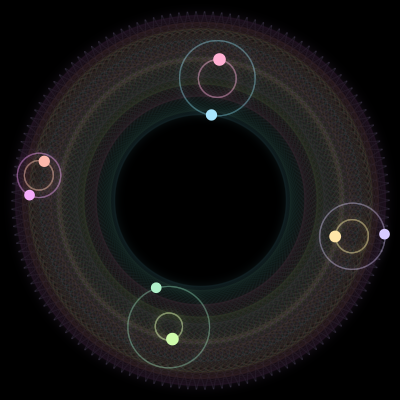 Paths of #3338_8, a 8-body orbit