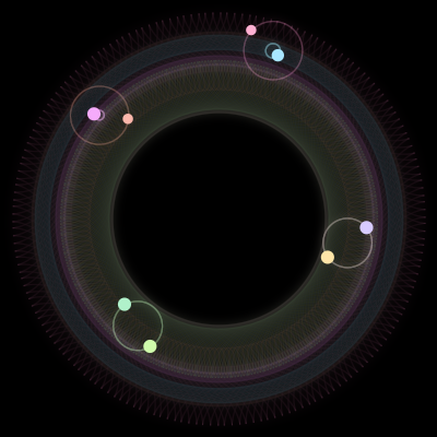 Paths of #3375_8, a 8-body orbit
