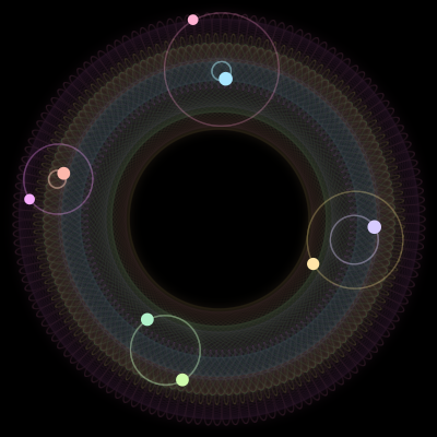 Paths of #3380_8, a 8-body orbit