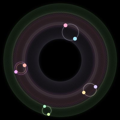 Paths of #3382_8, a 8-body orbit
