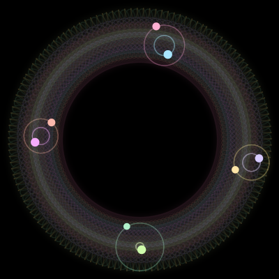Paths of #3406_8, a 8-body orbit