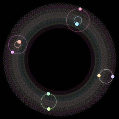 Paths of #3479_8, a 8-body orbit