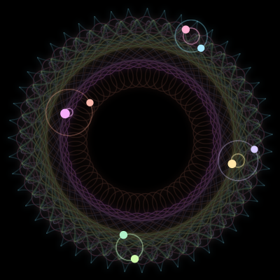 Paths of #3491_8, a 8-body orbit
