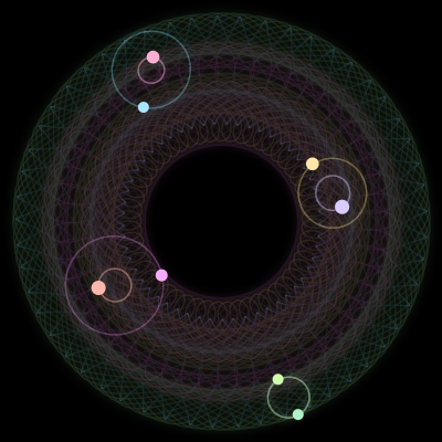 Paths of #3503_8, a 8-body orbit