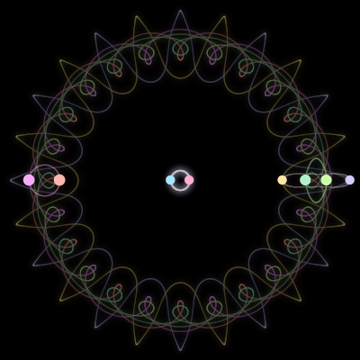 Paths of #3866_8, a 8-body orbit