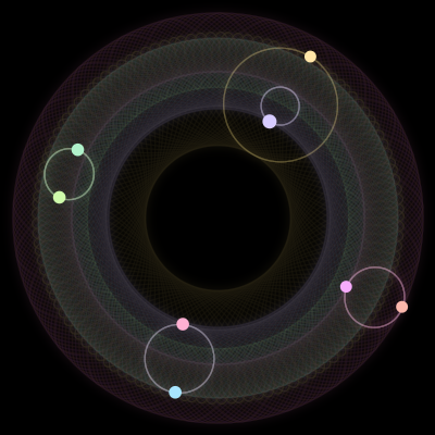 Paths of #3869_8, a 8-body orbit