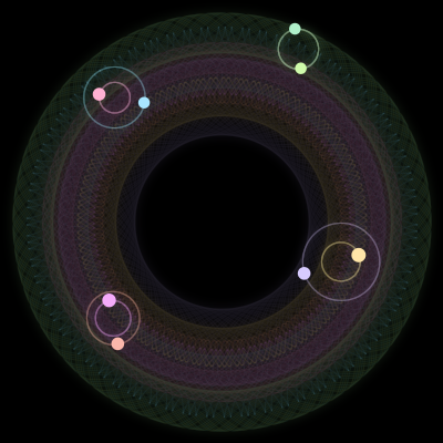Paths of #3889_8, a 8-body orbit