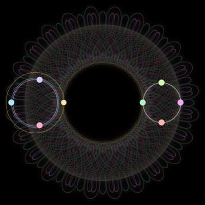 Paths of #3907_8, a 8-body orbit