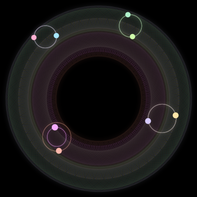 Paths of #3911_8, a 8-body orbit