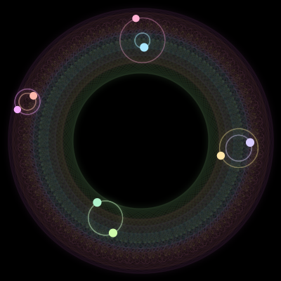Paths of #4103_8, a 8-body orbit