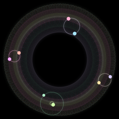 Paths of the 8 bodies of #473_8