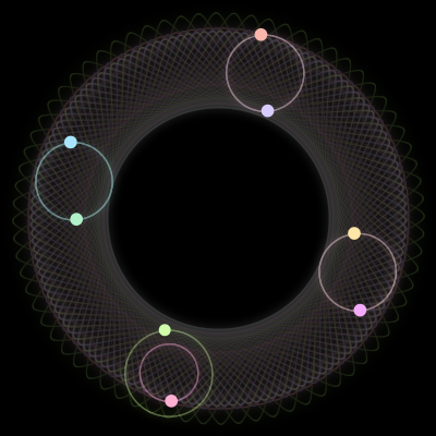 Paths of #540_8, a 8-body orbit