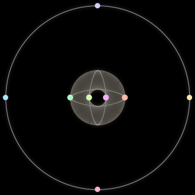 Paths of #626_8, a 8-body orbit